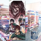 进击的巨人毛巾浴巾